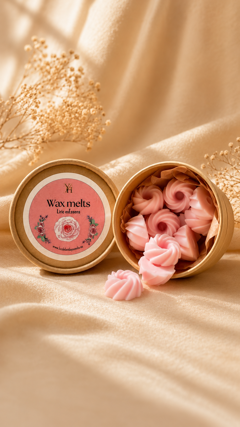 Wax Melts de Cera de Soja con Esencia Liric Essences