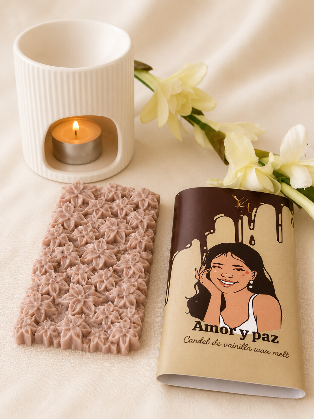 Wax Melts Amor y Paz | Aroma de Vainilla | LDVY