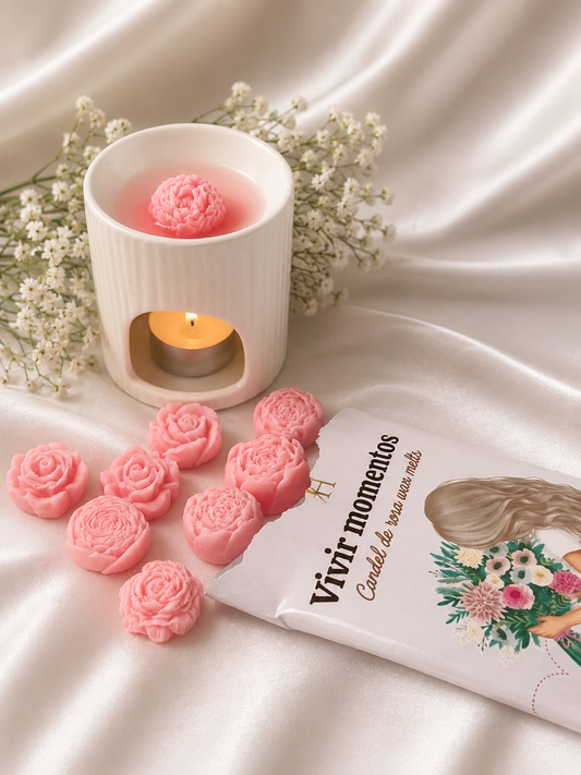 Wax Melts Vivir Momentos | Aroma de Rosa | LDVY