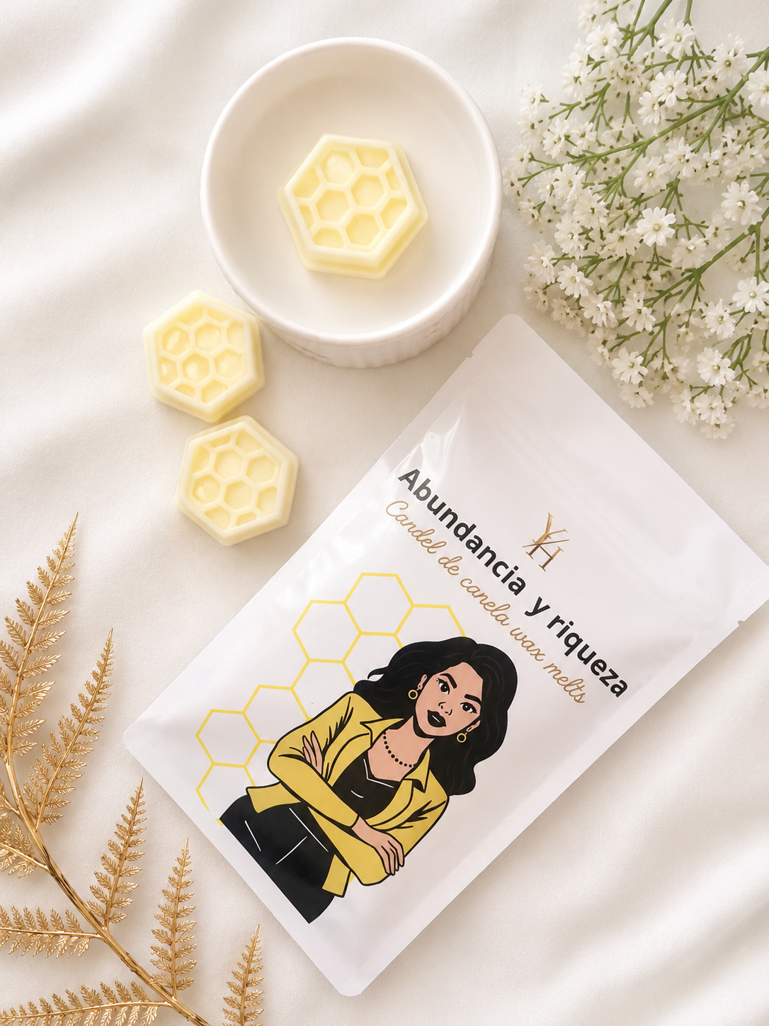 Wax Melts Abundancia y Riqueza | Aroma de Canela | LDVY