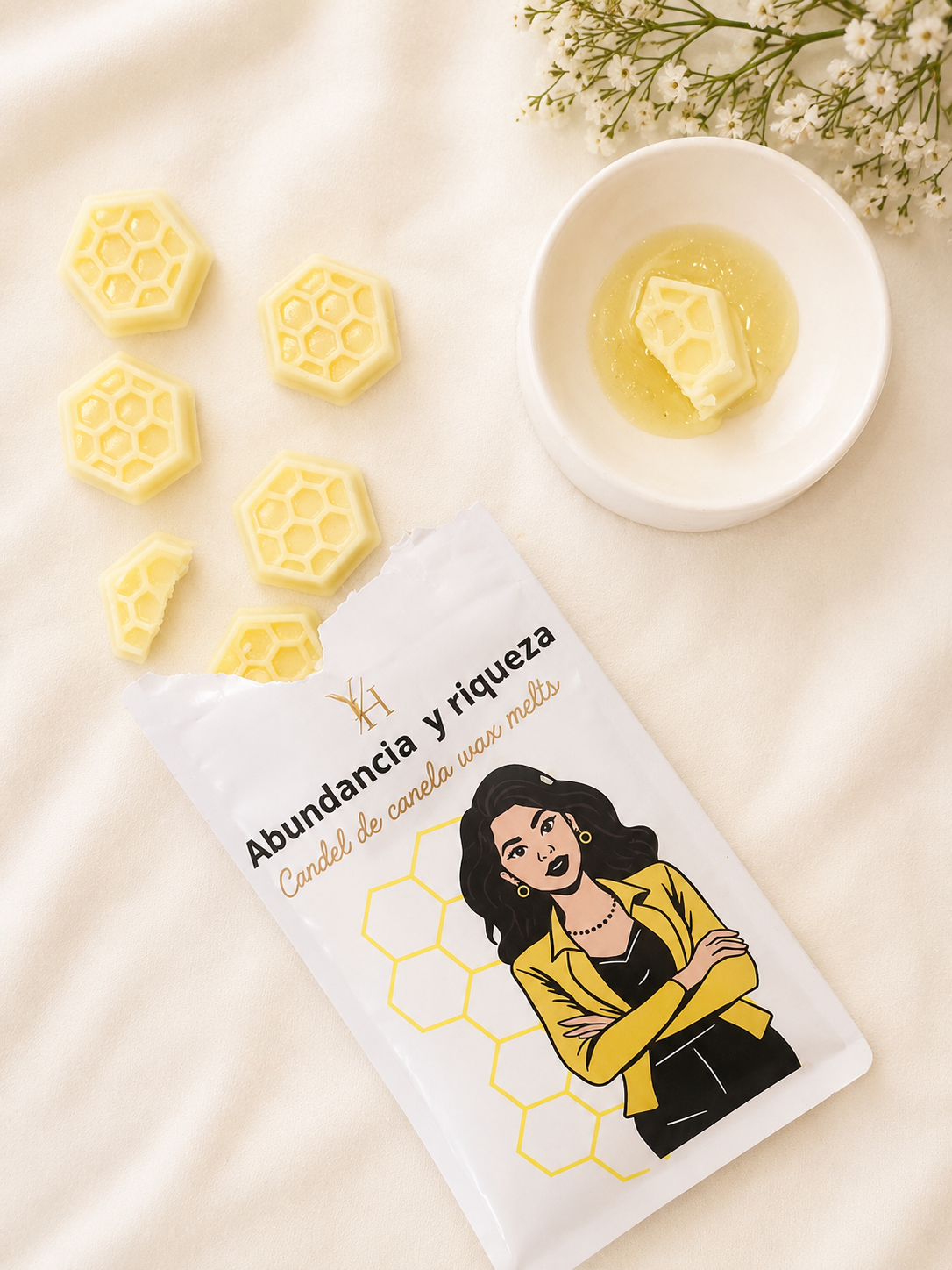 Wax Melts Abundancia y Riqueza | Aroma de Canela | LDVY