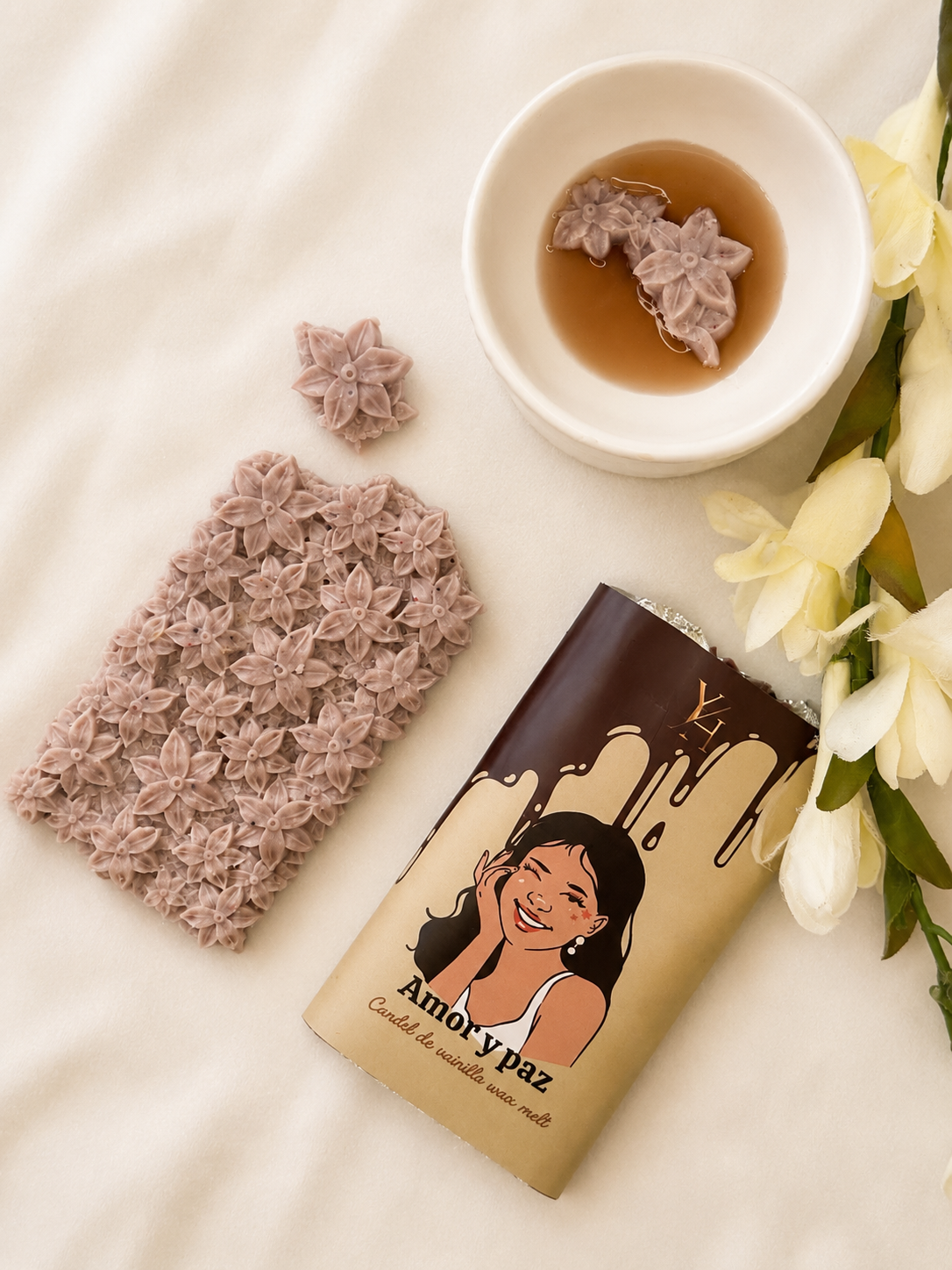 Wax Melts Amor y Paz | Aroma de Vainilla | LDVY