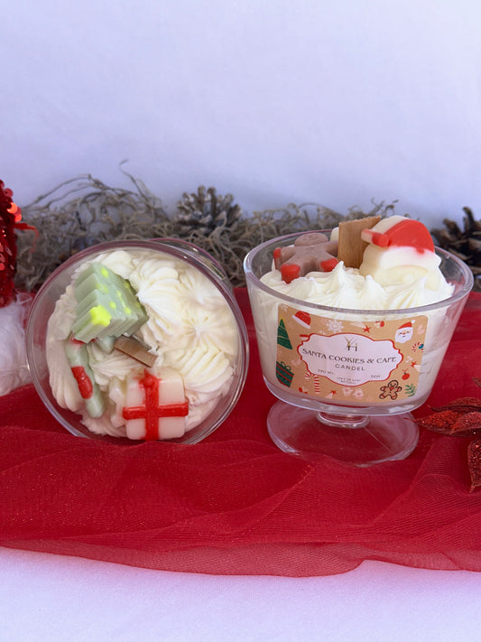 Vela aromática de navidad