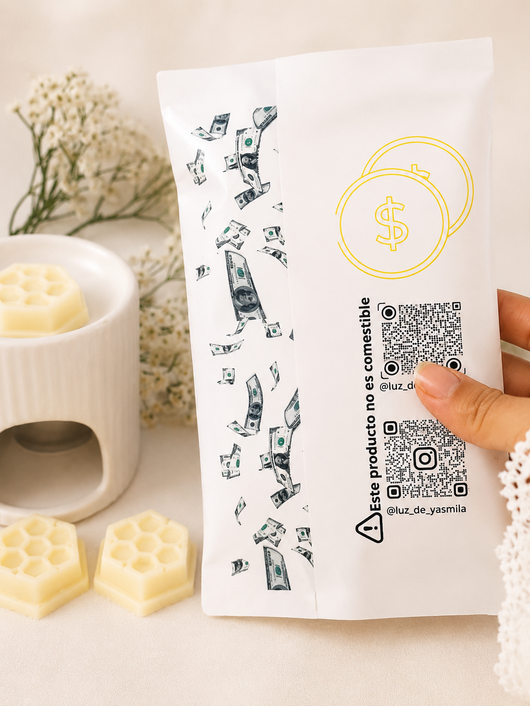 Wax Melts Abundancia y Riqueza | Aroma de Canela | LDVY