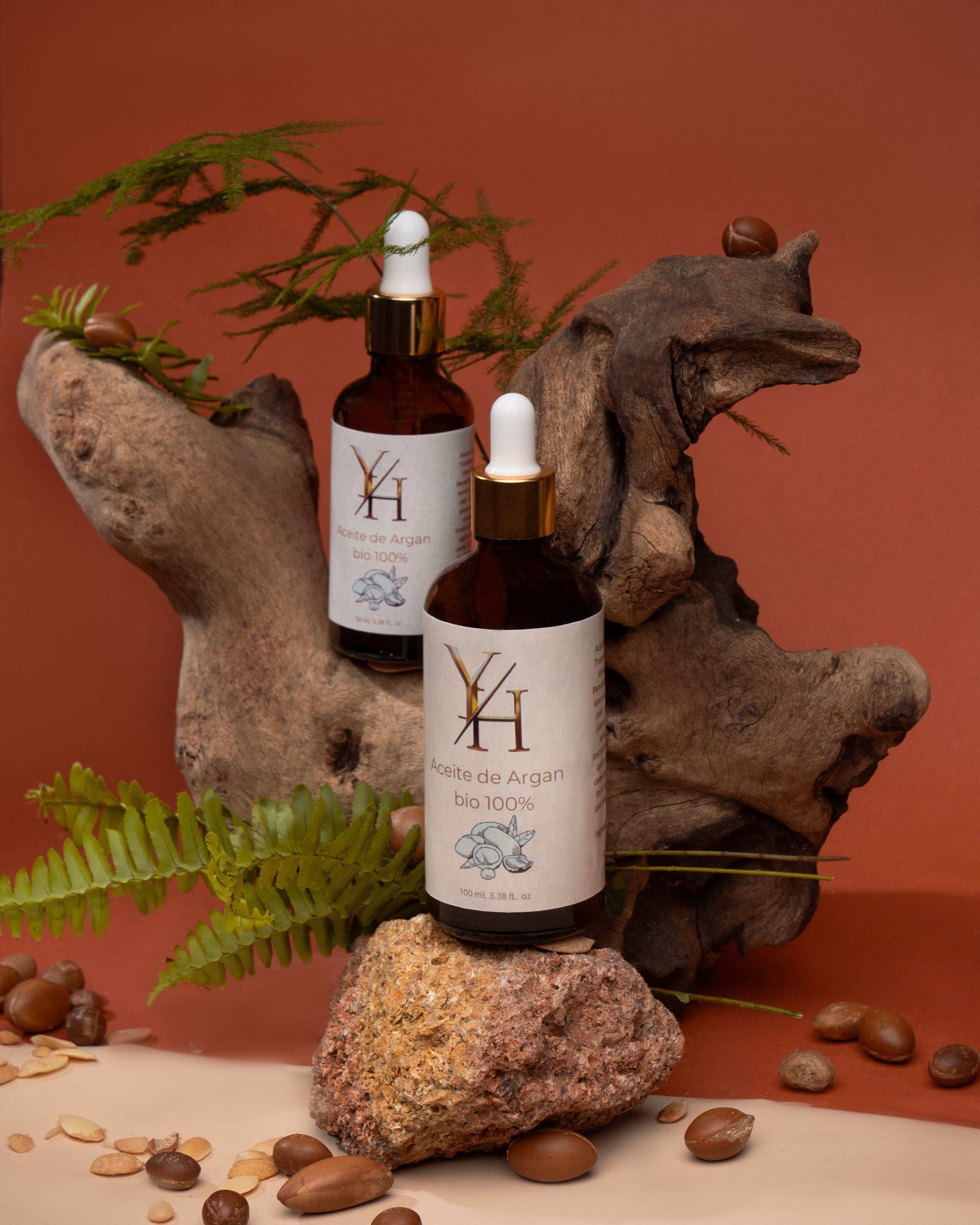 Un pack de aceite de argan bio 100%
