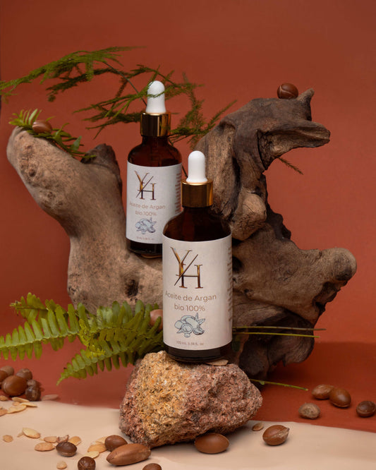 Un pack de aceite de argan bio 100%