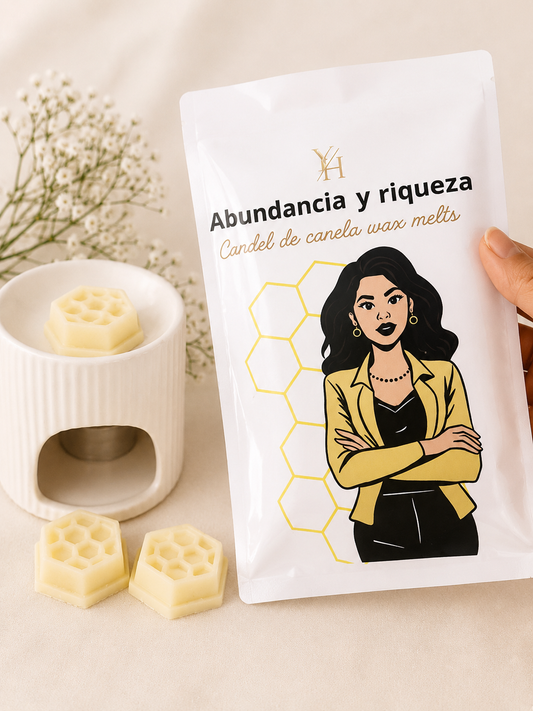 Wax Melts Abundancia y Riqueza | Aroma de Canela | LDVY